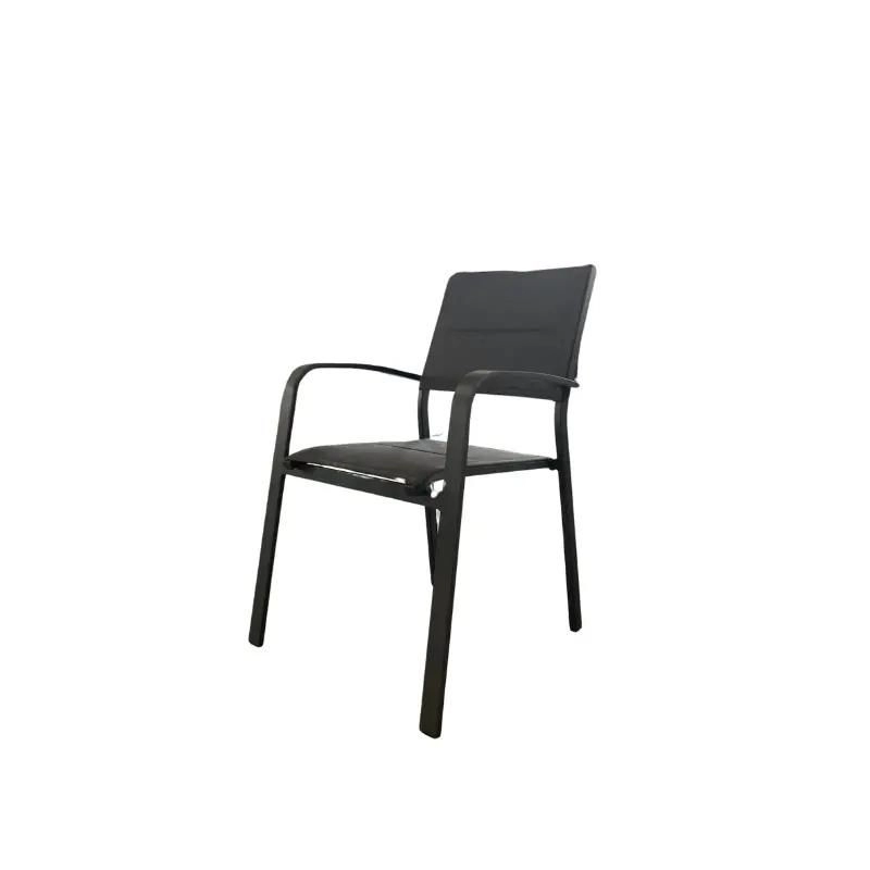 ghe tua lung textilen 1 9959 - Bộ bàn ghế ăn khung nhôm lưới textilen